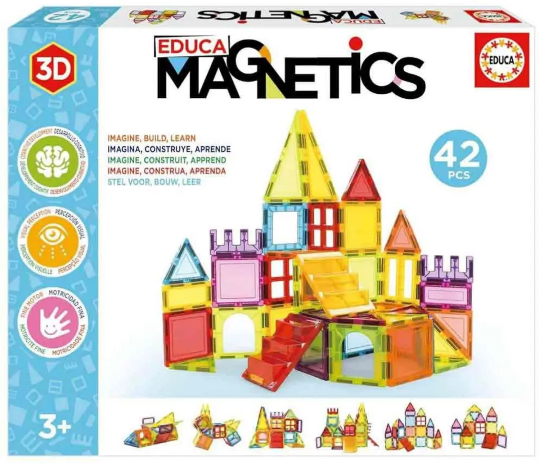 Educa Magnetisch Bouwspel Sinterklaas 42-delig - Meerkleurig
