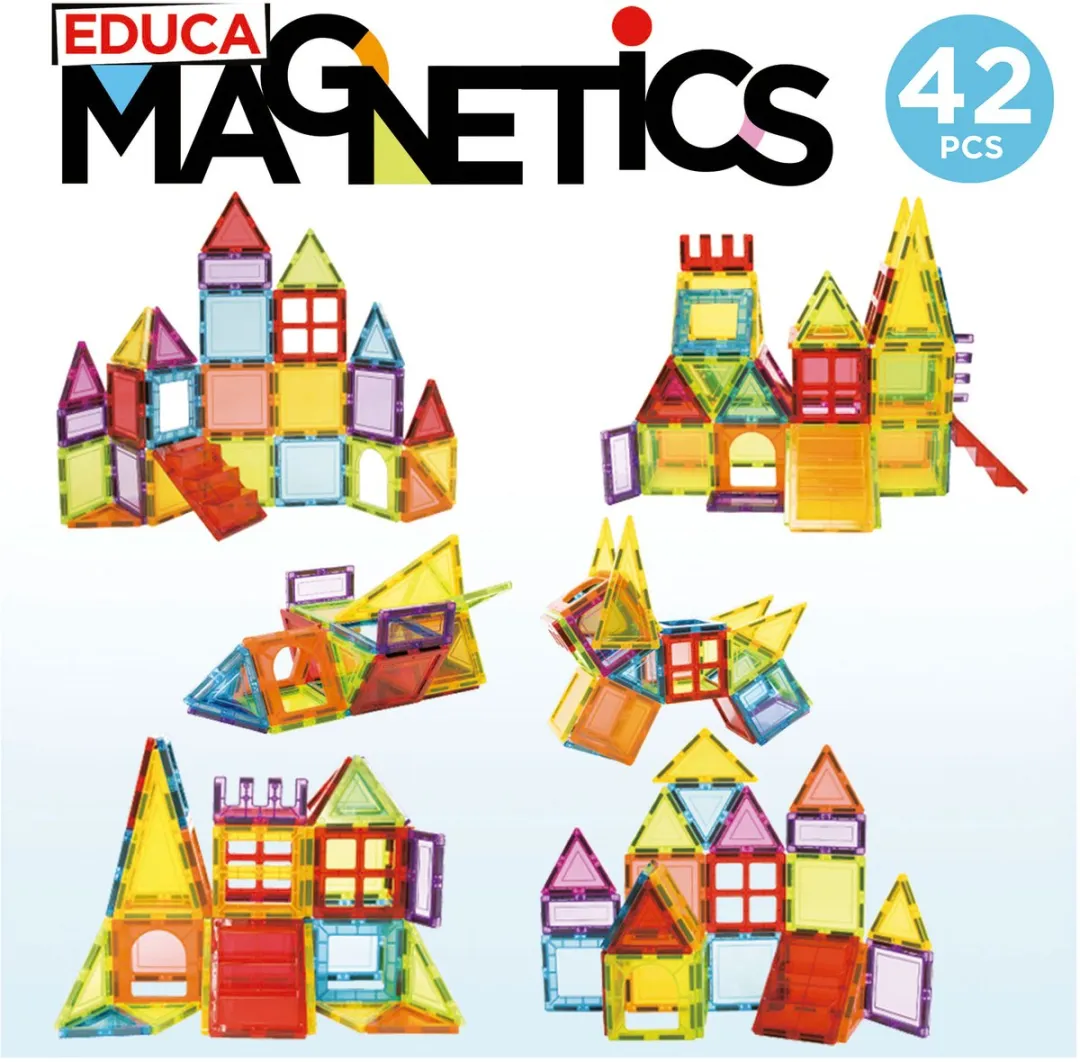 Educa Magnetisch Bouwspel Sinterklaas 42-delig - Meerkleurig - afbeelding 6 van 6