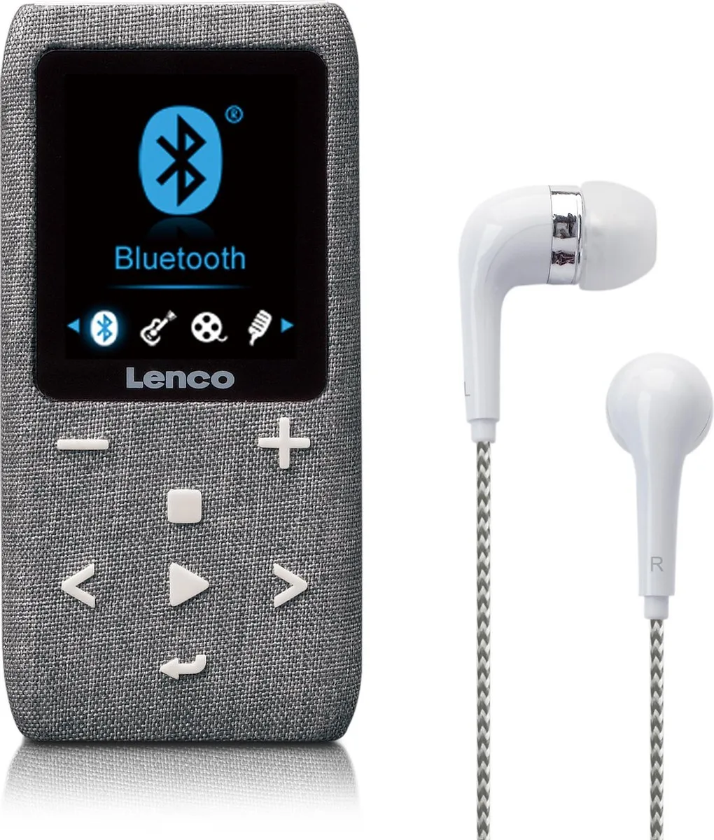 Lenco Xemio-861GY MP3-speler - 8GB - Grijs