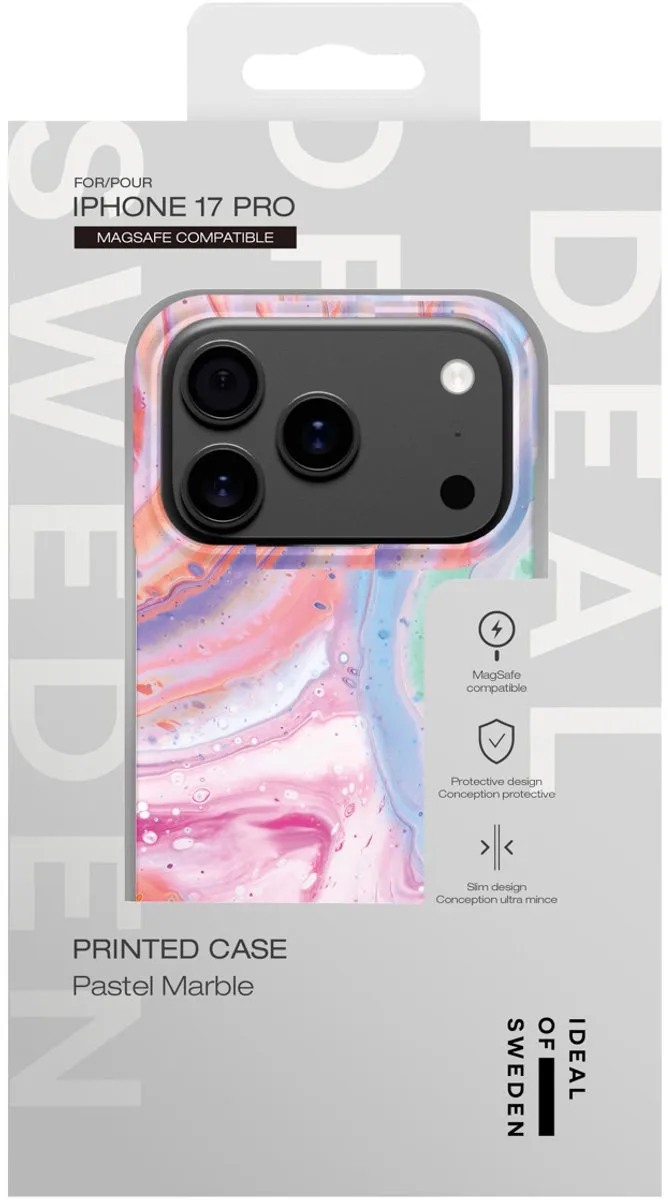 iDeal of Sweden iPhone 17 Pro Backcover Pastel Marble - IDFCMS-I2561P-511