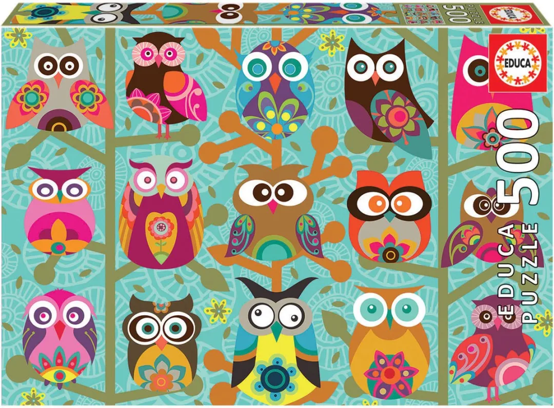 Educa Uilen 500 Puzzel