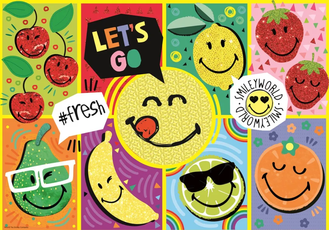 Trefl Happy Smiley 1000 Stuks - Multicolor
