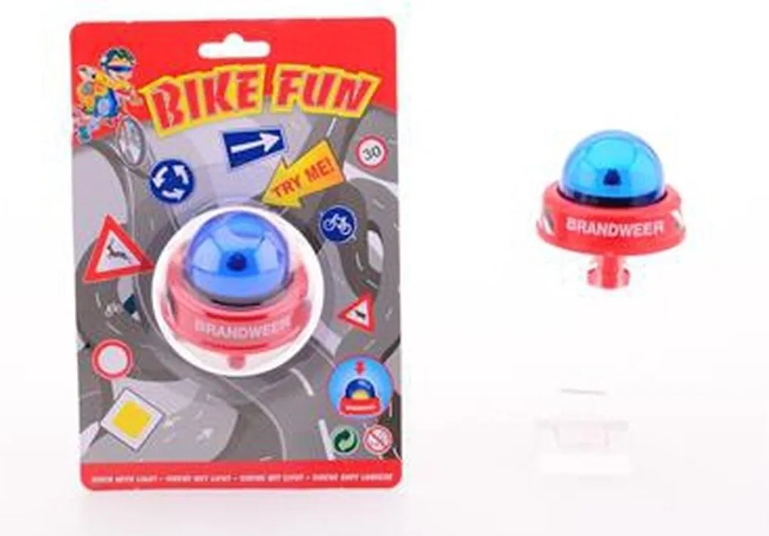 Johntoy Fiets Sirene Brandweer