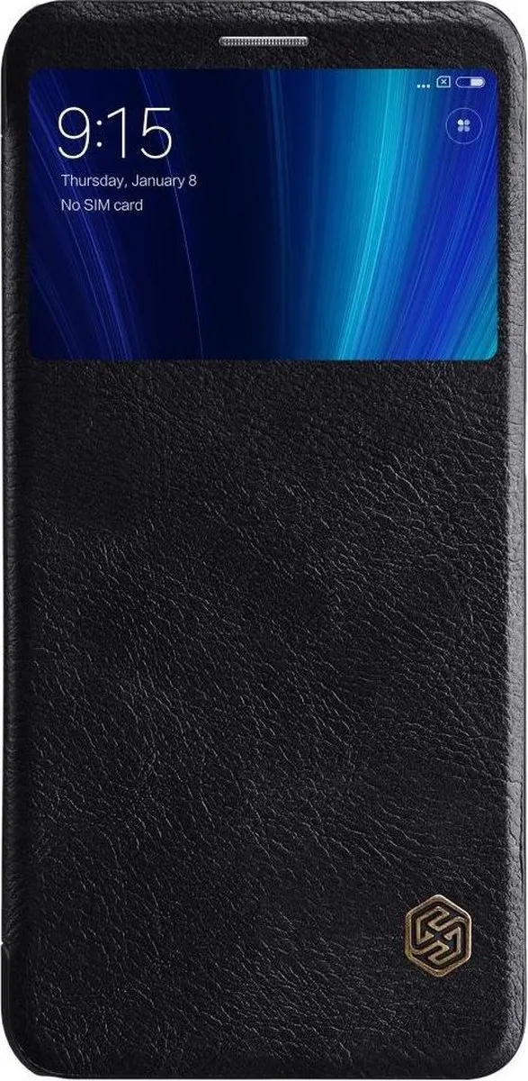 Nillkin Qin Series Hoesje Xiaomi Mi A2 - Zwart - afbeelding 3 van 6