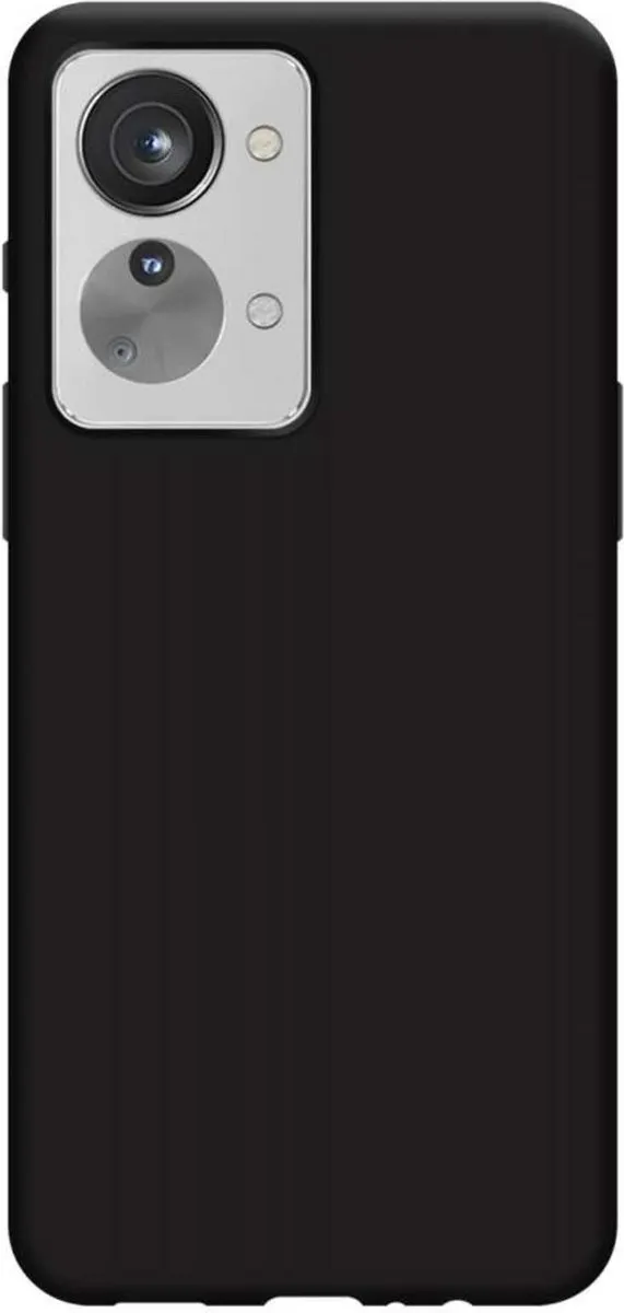 Just in Case OnePlus Nord 2T Siliconen Hoesje - Black