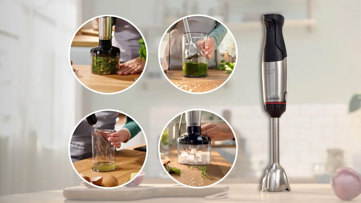 Bosch MSM6M622 ErgoMaster Staafmixer - 1000W - 4 Accessoires