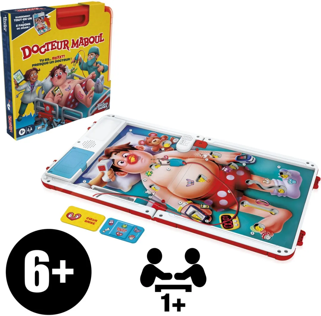 Hasbro Gaming Dokter Bibber - Franstalig