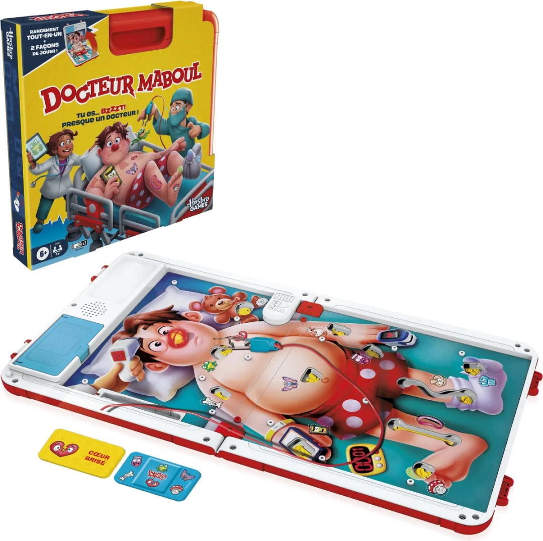 Hasbro Gaming Dokter Bibber - Franstalig