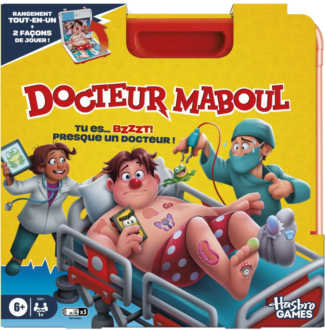 Hasbro Gaming Dokter Bibber - Franstalig