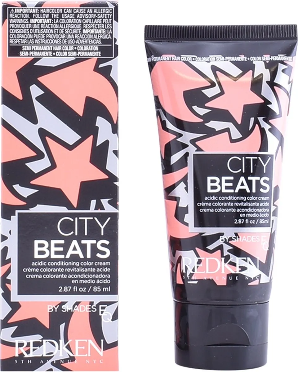 Paltons Redken CITY BEATS acidic conditioning color cream #chelsea coral