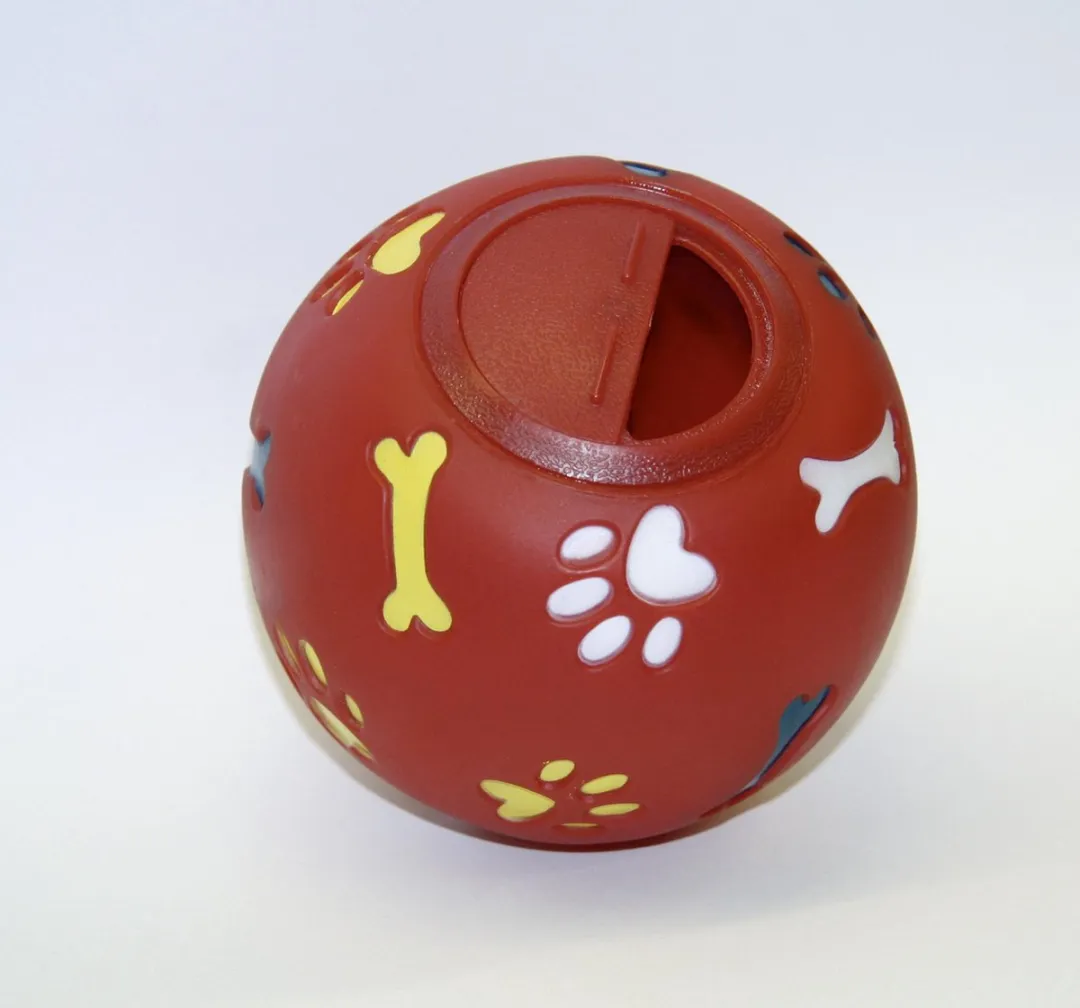 Kerbl Snackball Hondenbal - Rood - 11 cm
