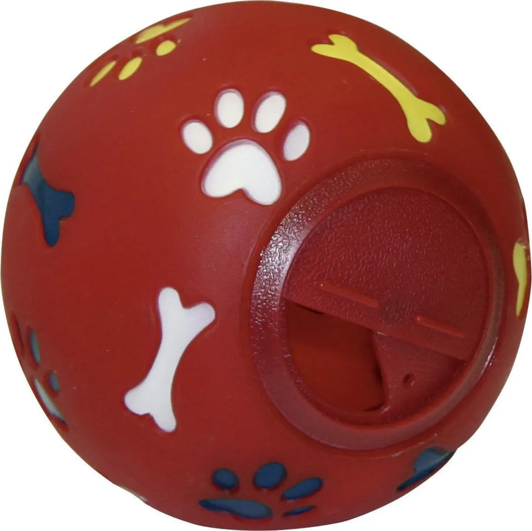 Kerbl Snackball Hondenbal - Rood - 11 cm