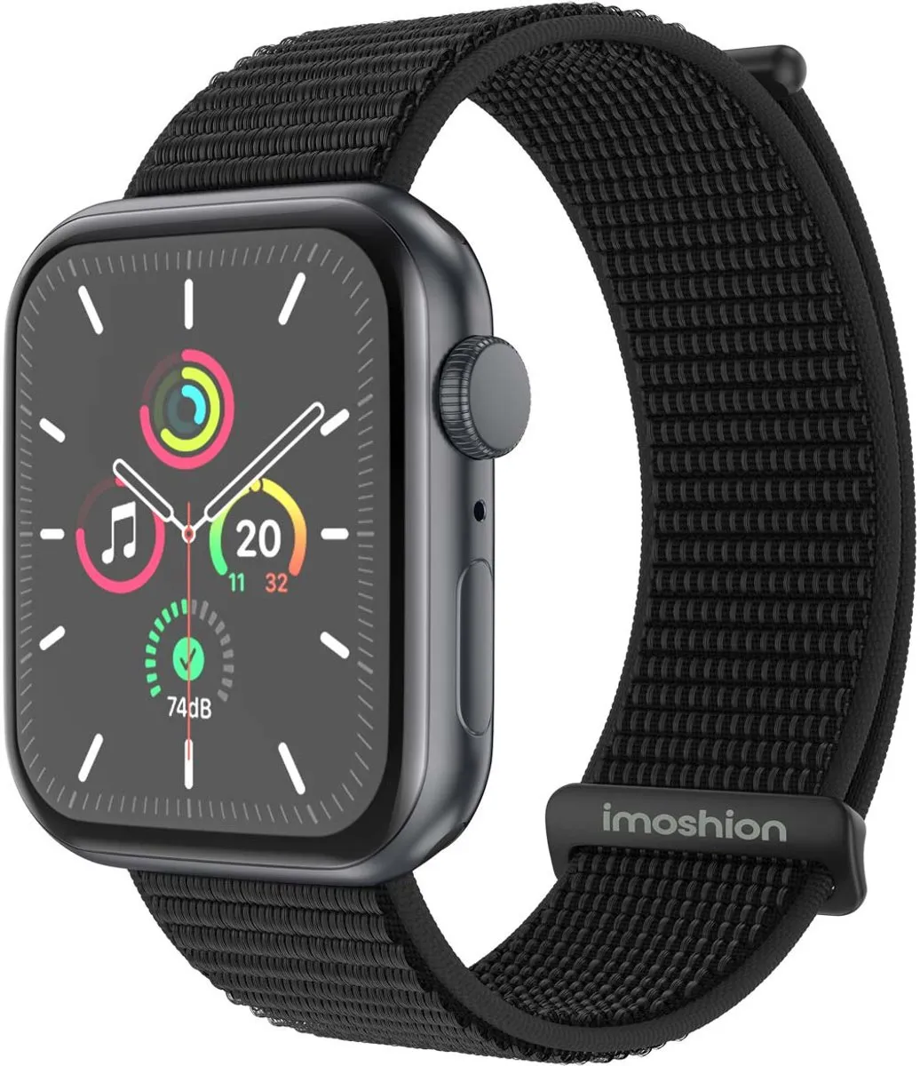 Imoshion Nylon Bandje Apple Watch 44-49mm
