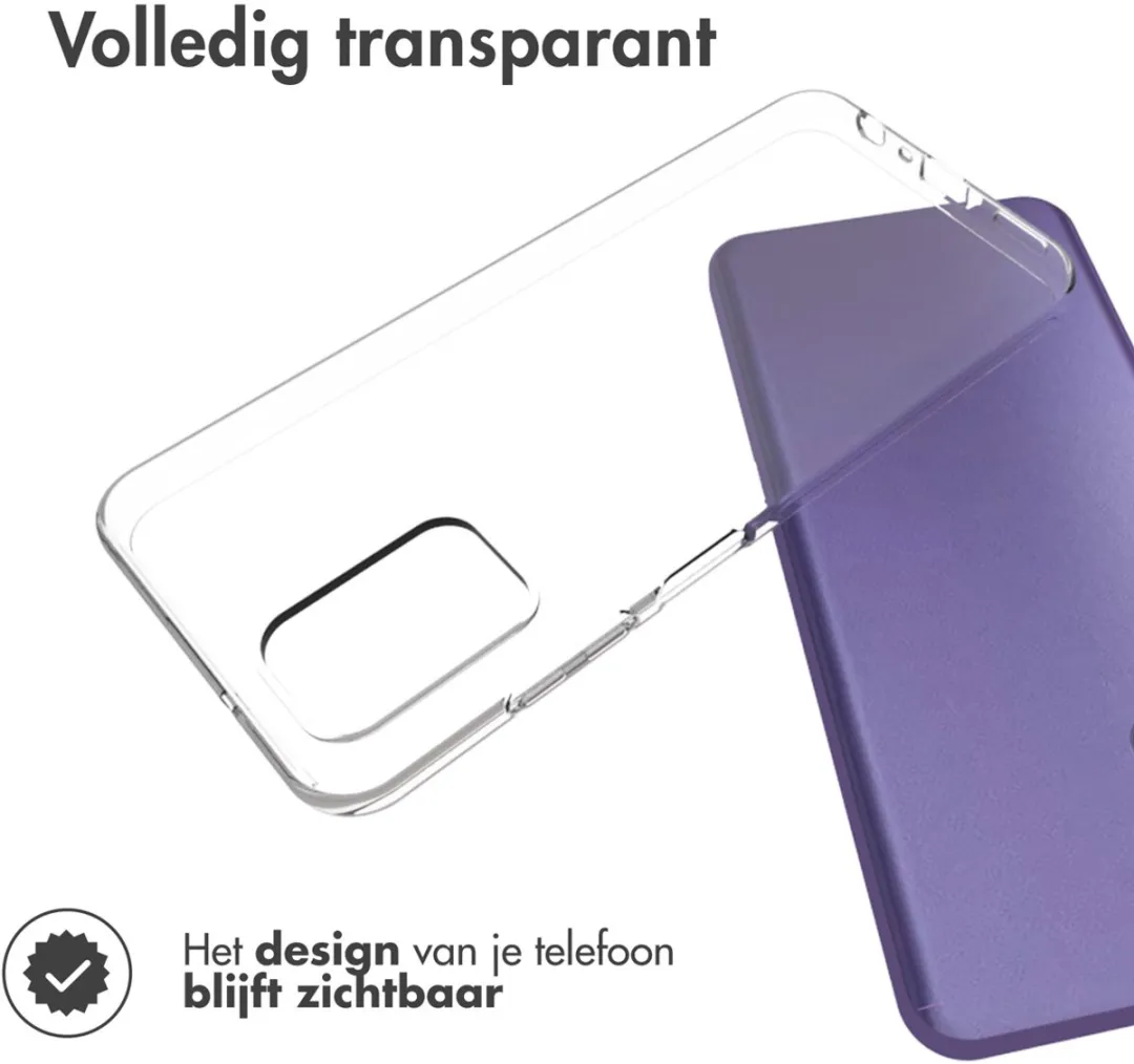 Accezz Hoesje Nokia G42 - Transparant