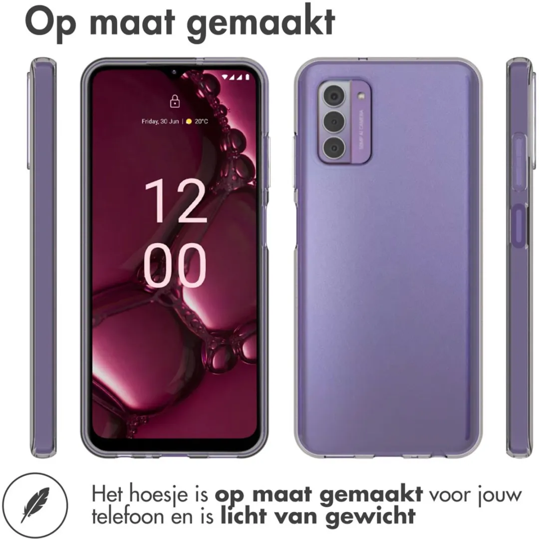 Accezz Hoesje Nokia G42 - Transparant
