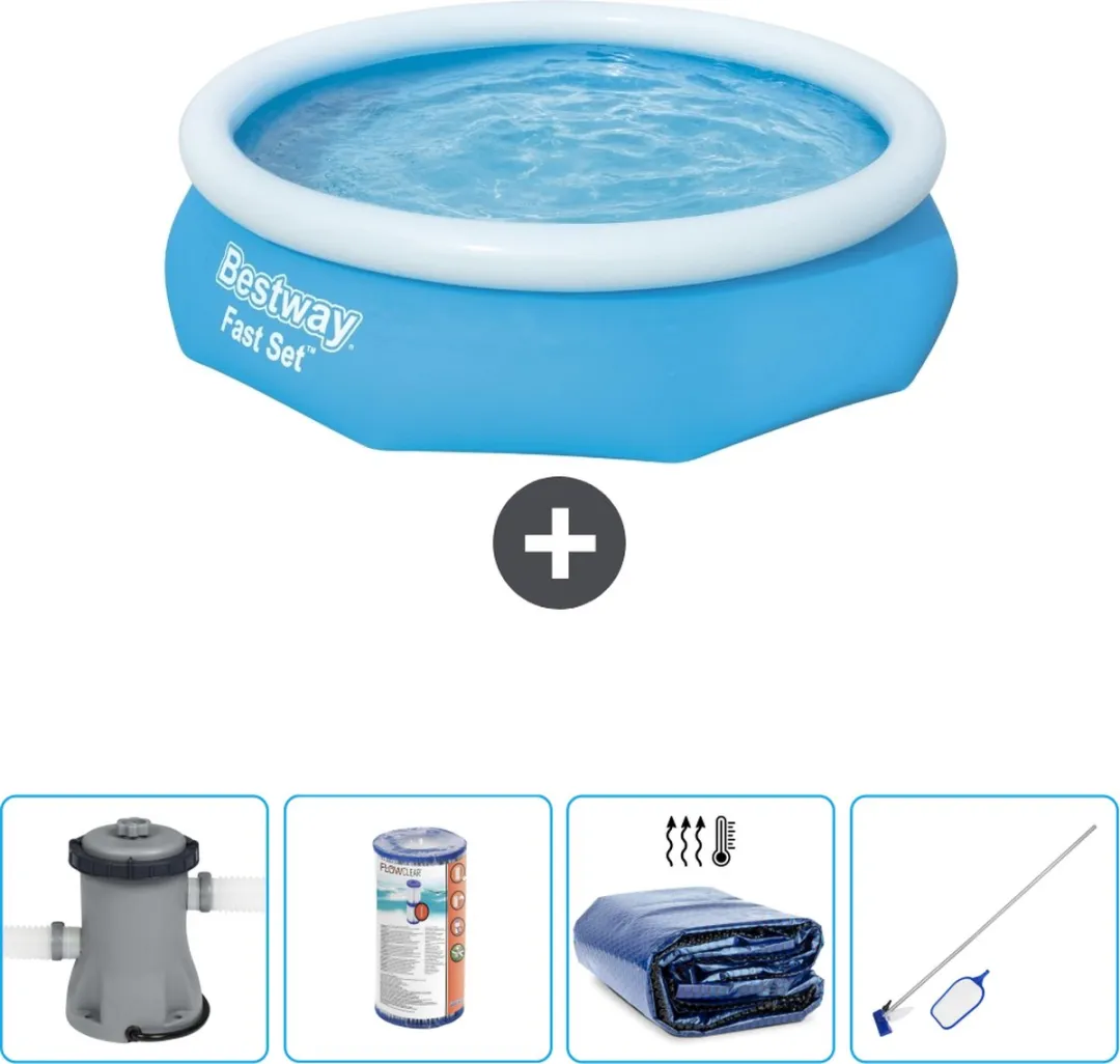 Bestway Fast Set Rond Zwembad 305x76cm