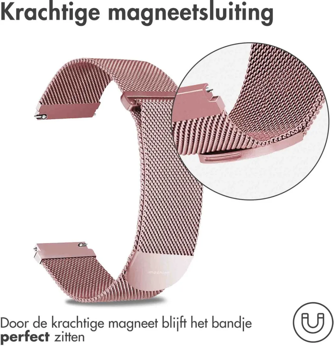 Imoshion Milanees Magnetisch Bandje 20mm - M - Roze