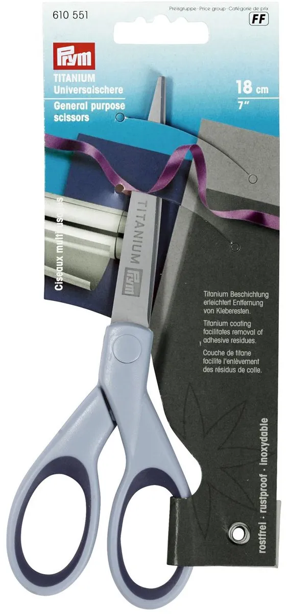 Prym Universele Schaar Titanium 18cm - Uni