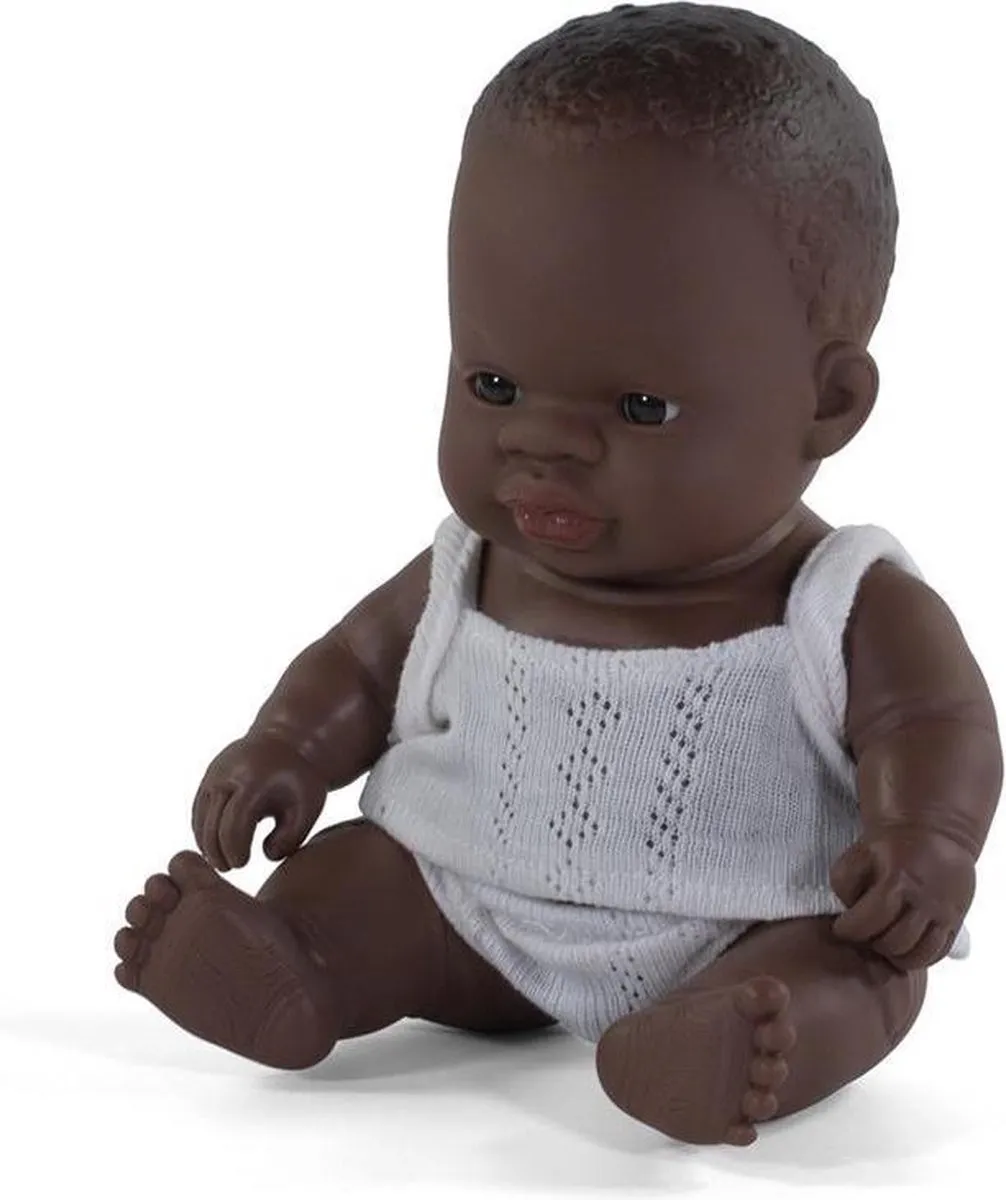 Miniland Babypop Afrikaans - Boy 21cm