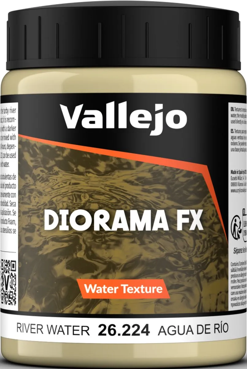 Vallejo Modelbouwdecoratie Rivierwater 26224