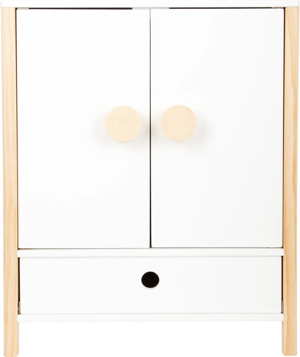 Small Foot Little Button Poppenkast - Beige - afbeelding 6 van 6