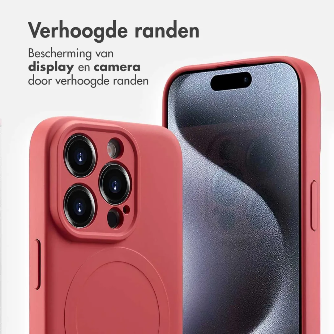 Imoshion Hoesje iPhone 15 Pro MagSafe - Roze