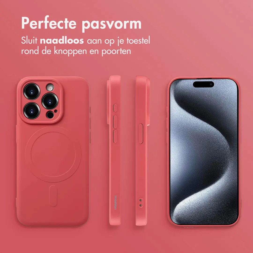 Imoshion Hoesje iPhone 15 Pro MagSafe - Roze - afbeelding 6 van 6