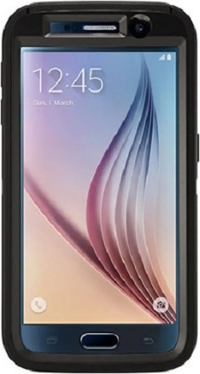 OtterBox Defender Case Samsung Galaxy S6 - Zwart