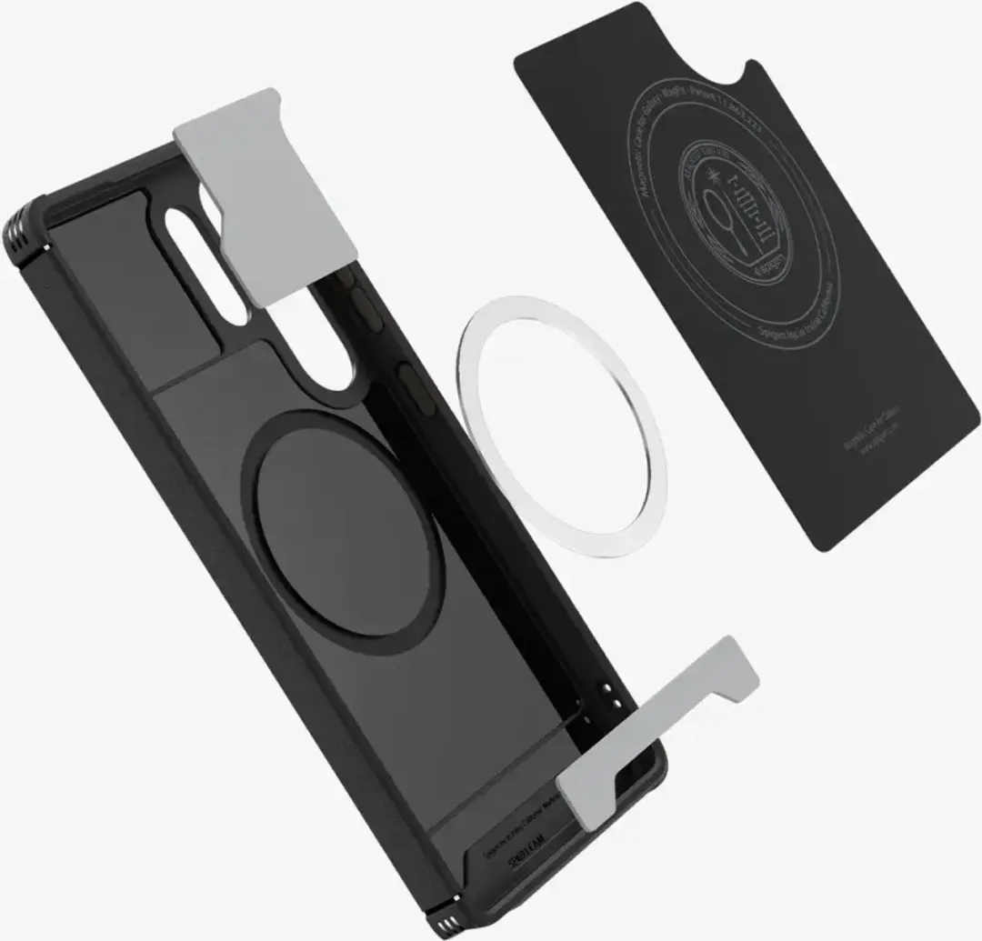 Spigen Core Armor MagFit 8809971237437 Hoesje - Matte Zwart