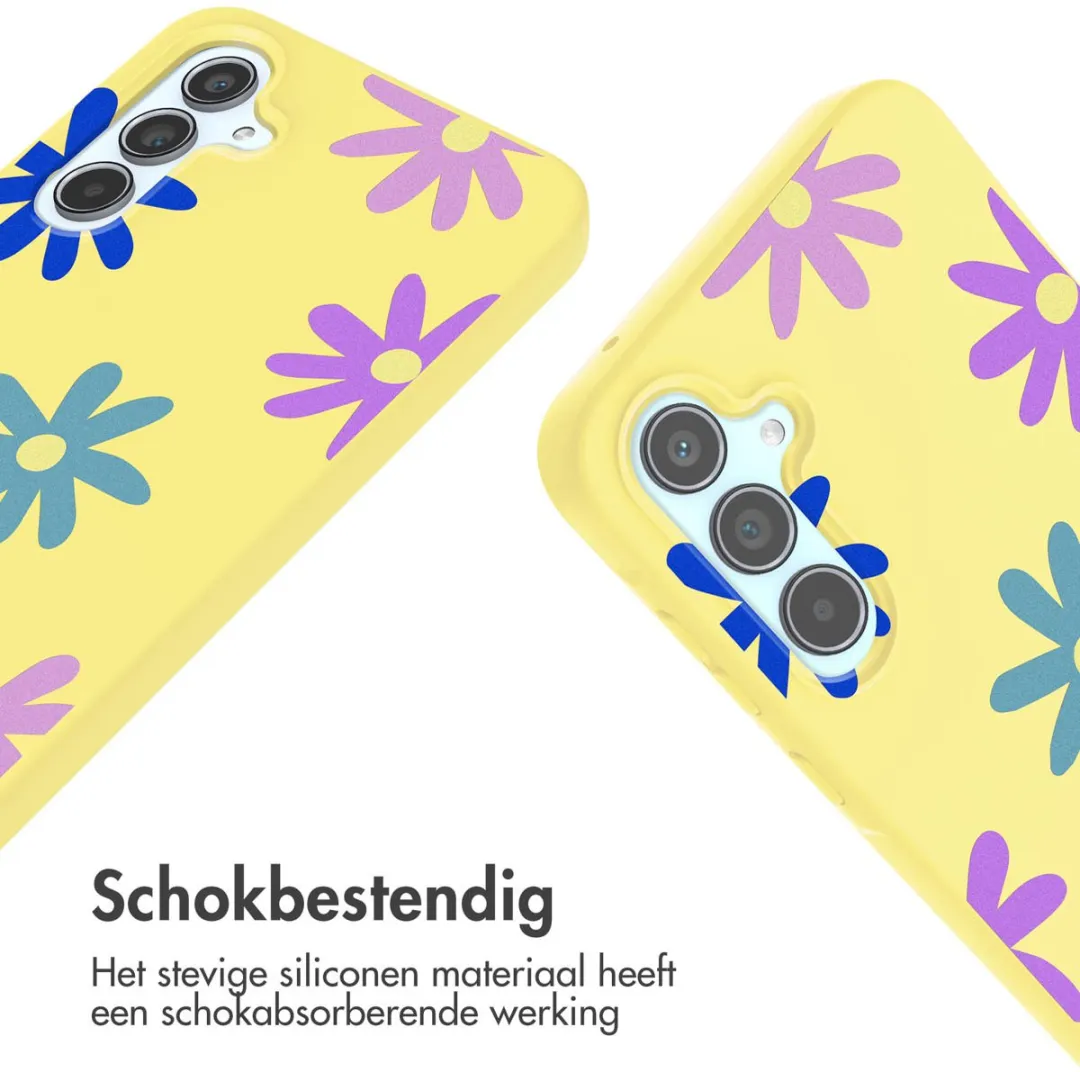 Imoshion Hoesje Samsung Galaxy A55 - Yellow Flower Distance