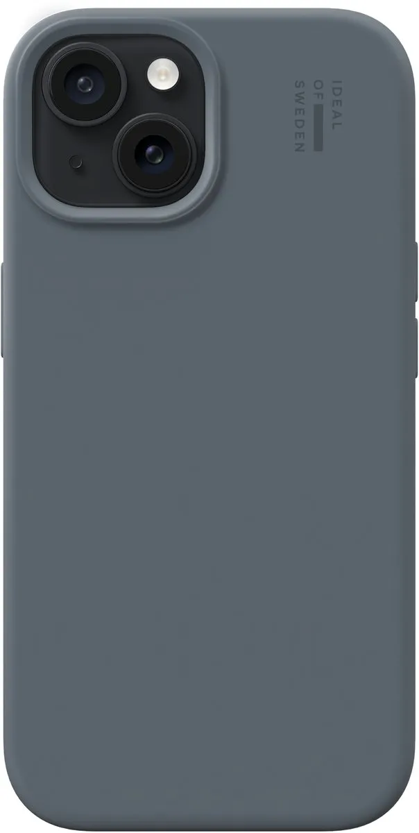 iDeal of Sweden Silicone Case MagSafe iPhone 13/14/15/16E - Midnight Blue