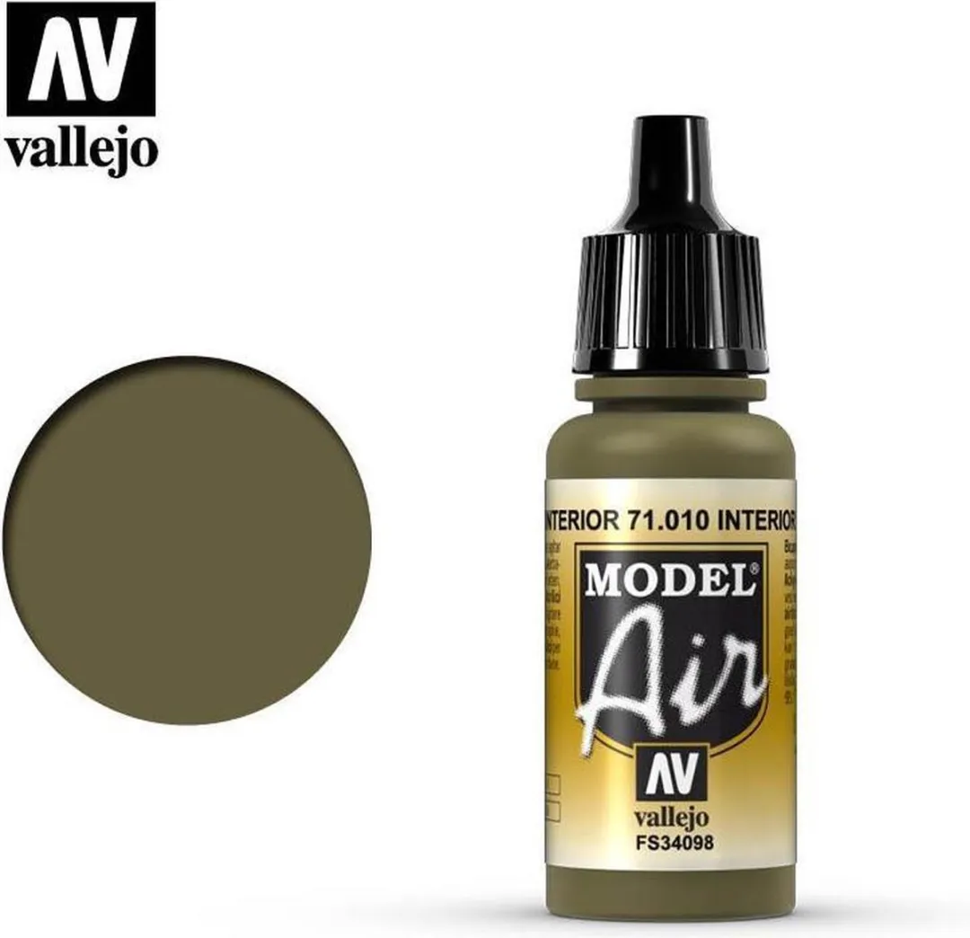 Vallejo Model Air Interior Green Acrylverf 17ml