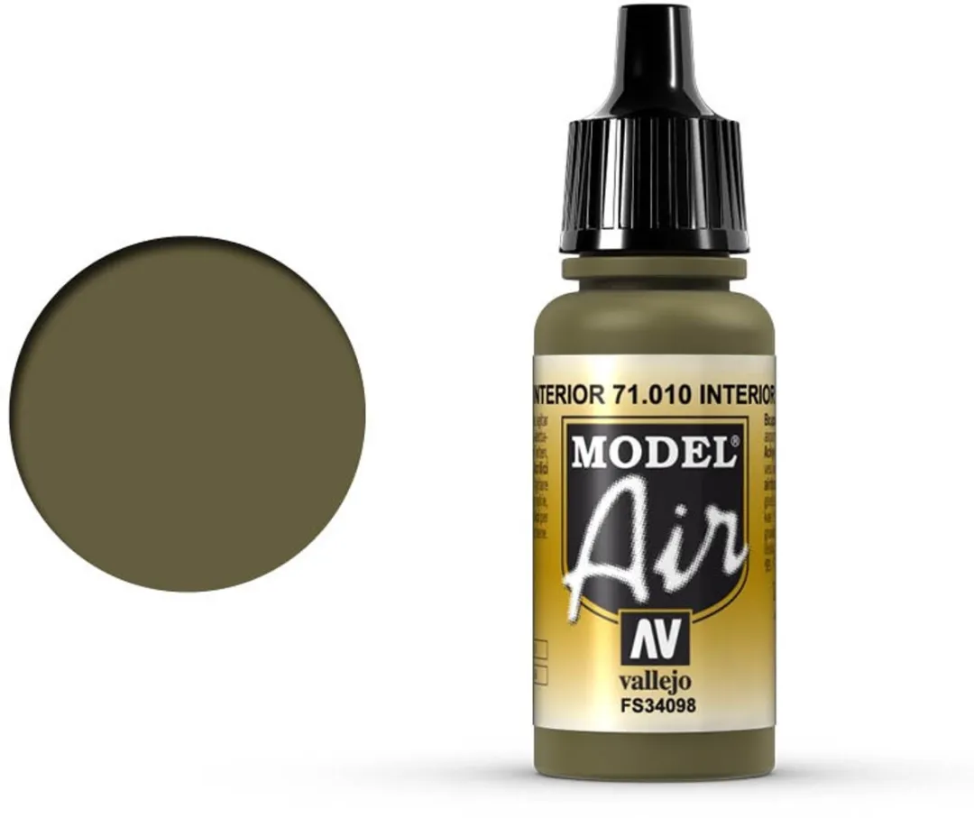 Vallejo Model Air Interior Green Acrylverf 17ml