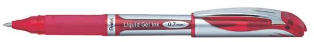 Pentel EnerGel Deluxe Zwart Pen - 12 Stuks Rood
