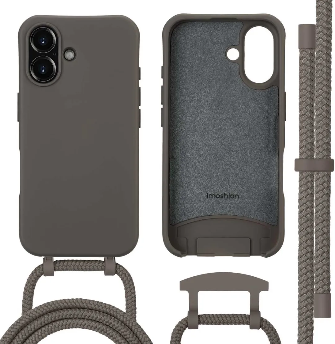 Imoshion Hoesje iPhone 16 Black Coffee