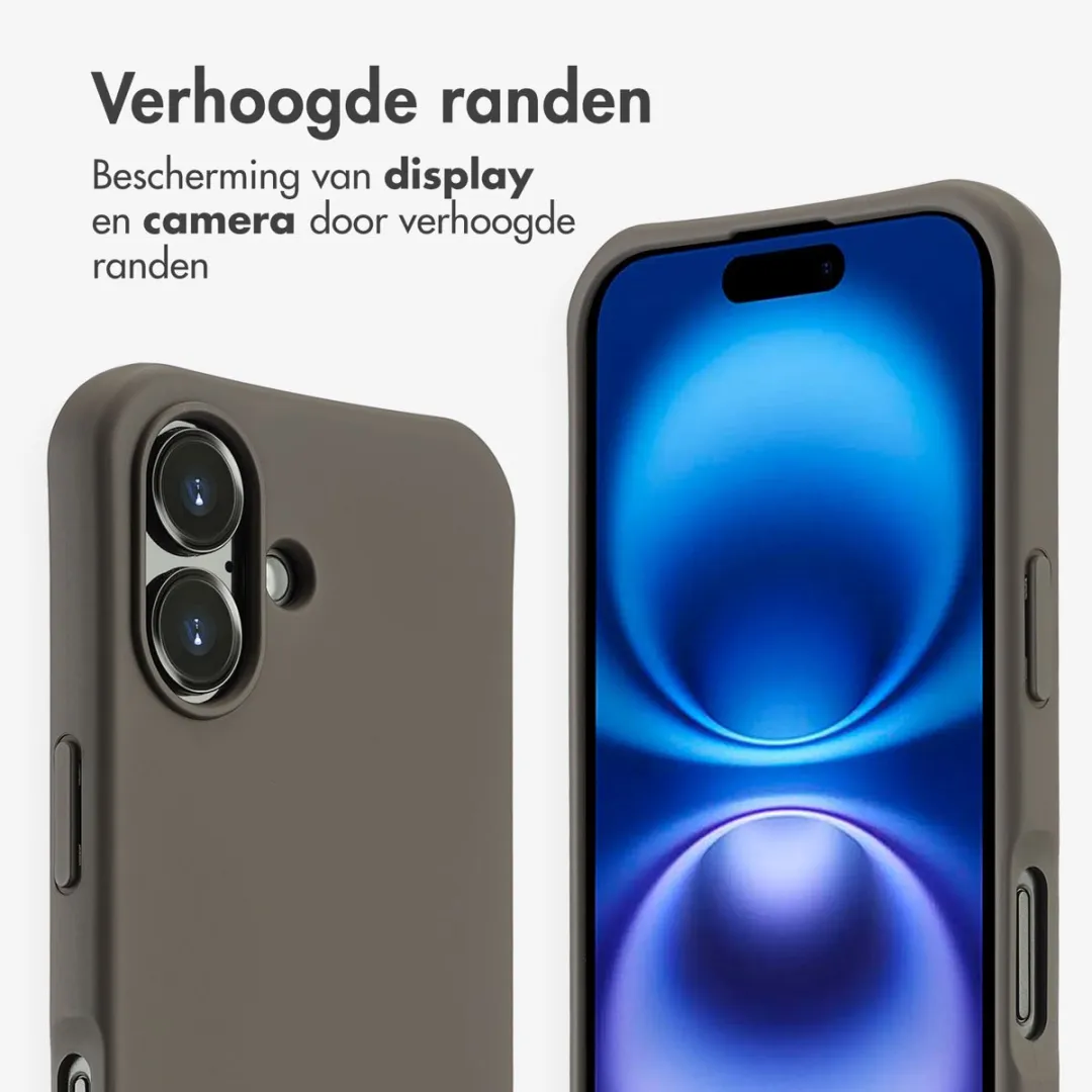 Imoshion Hoesje iPhone 16 Black Coffee - MagSafe