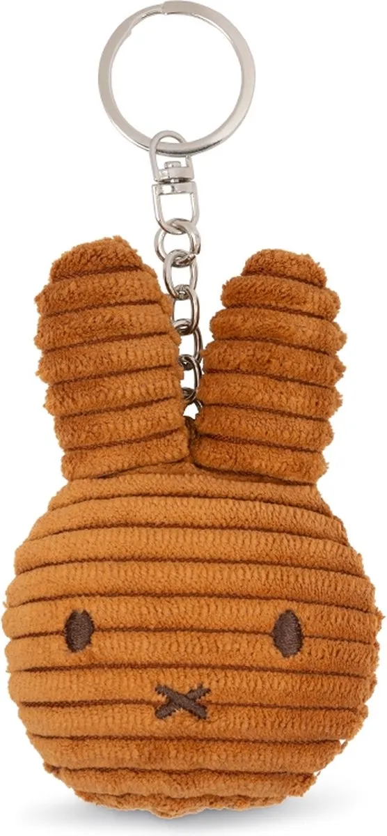 Nijntje Sleutelhanger Corduroy Cinnamon 10cm