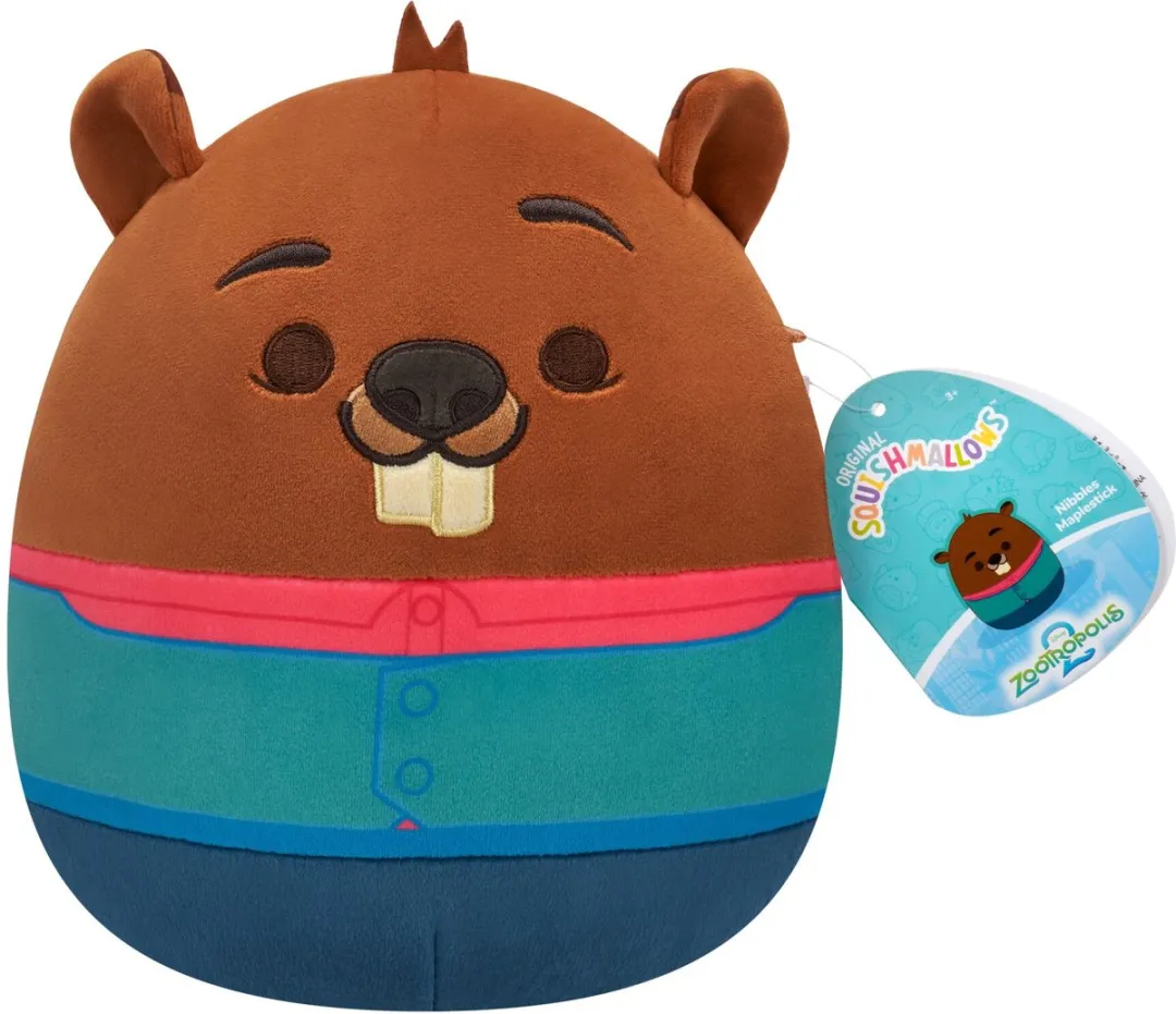 Squishmallows Zootopia Nibbles Maplestick
