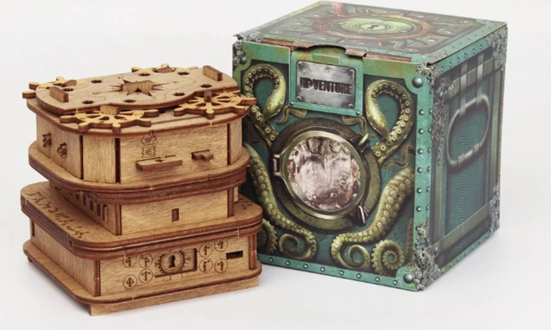 Geronimo Games Davy Jones Cluebox - Escape Room in een Box - 1-2 Spelers