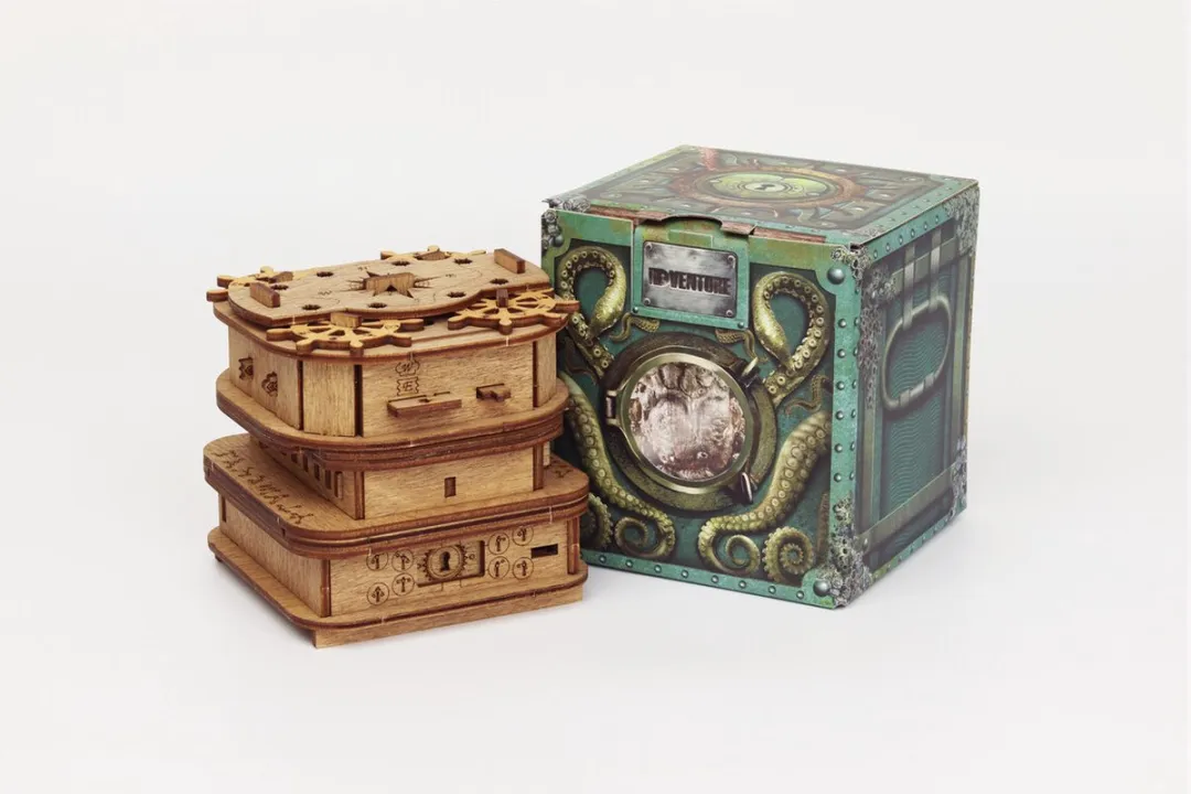 Geronimo Games Davy Jones Cluebox - Escape Room in een Box - 1-2 Spelers - afbeelding 6 van 6