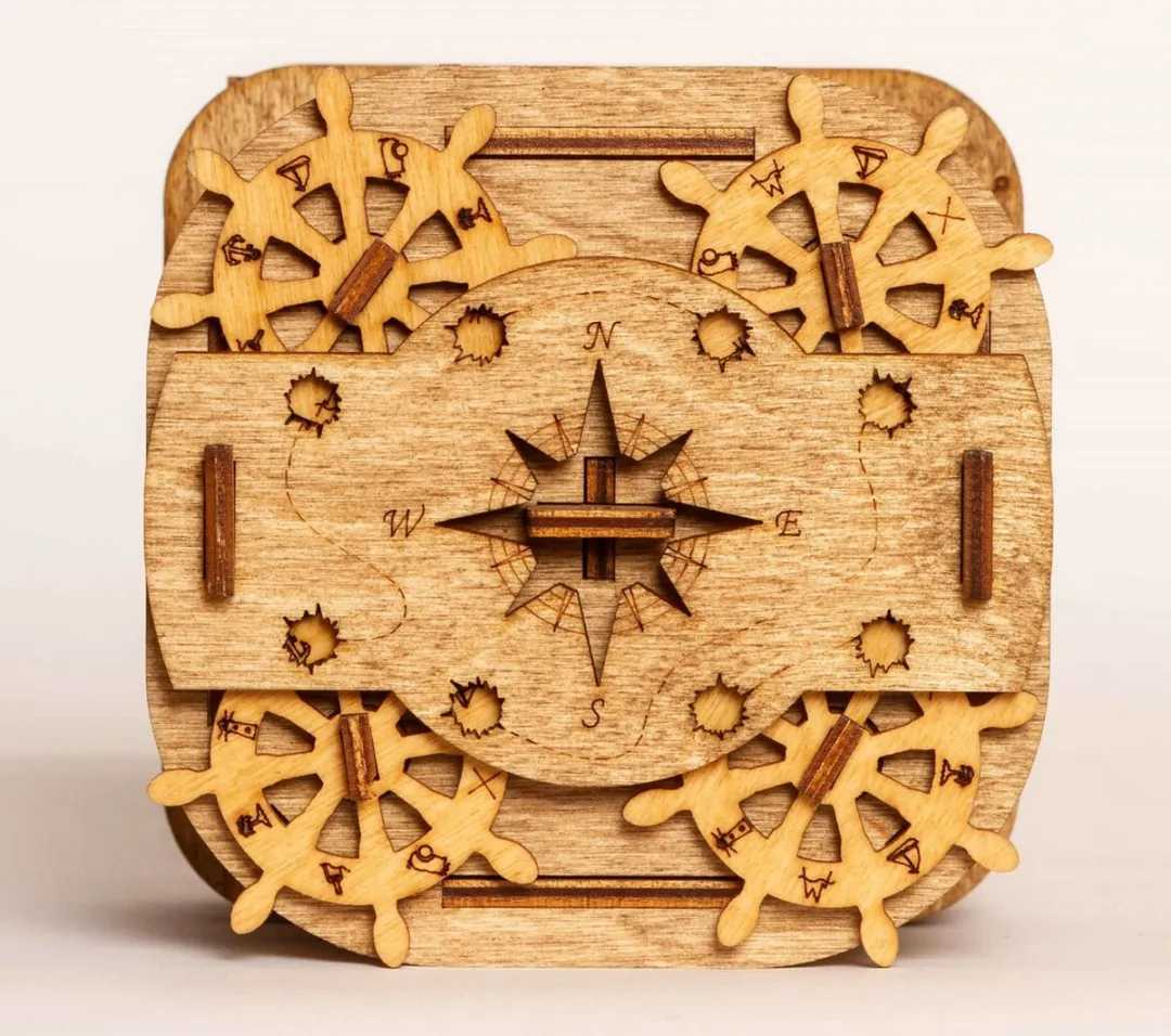 Geronimo Games Davy Jones Cluebox - Escape Room in een Box - 1-2 Spelers