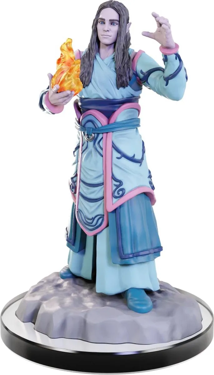 Wizkids D&D Nolzur's Marvelous Miniatures Elf Wizards - Grijs