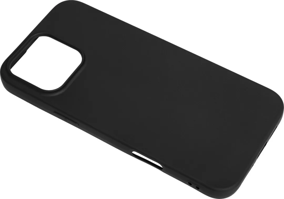 BMAX Siliconen Hoesje iPhone 16 Pro Max - Zwart