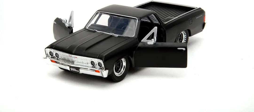 Jada Toys 1967 Chevrolet El Camino 1:32 Modelauto - Zwart
