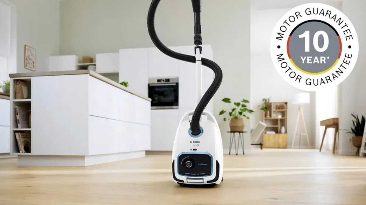 Bosch ProSilence BGB6SIL1 Stofzuiger met zak - 700W - 12m bereik - Wit