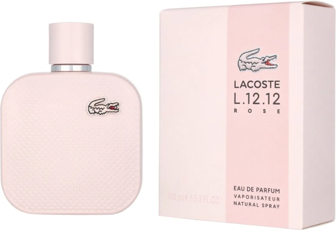 Lacoste L.12.12 Rose Eau de Parfum 100ml - afbeelding 6 van 6
