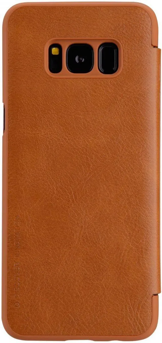 Nillkin Qin Series Hoesje Samsung Galaxy S8+ - Bruin - afbeelding 4 van 6