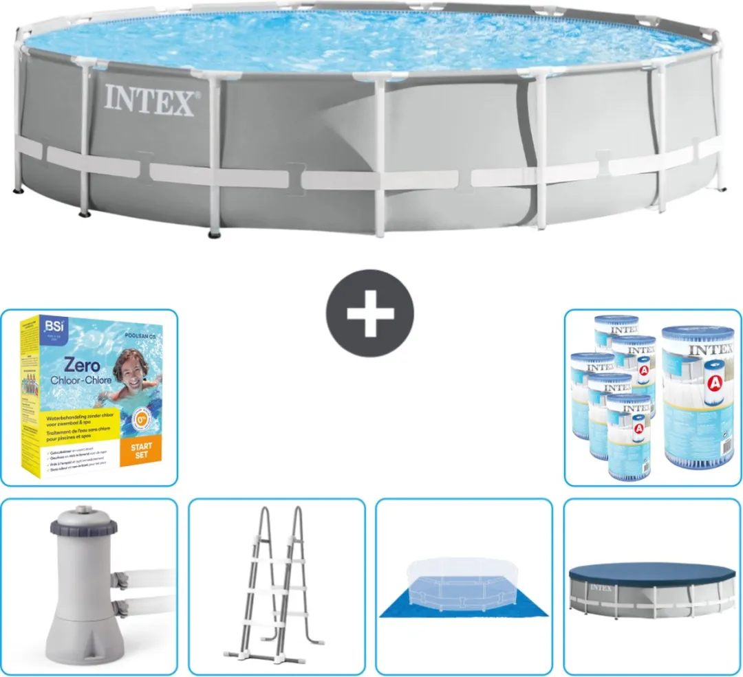 Intex Prism Frame Zwembad 457x107cm
