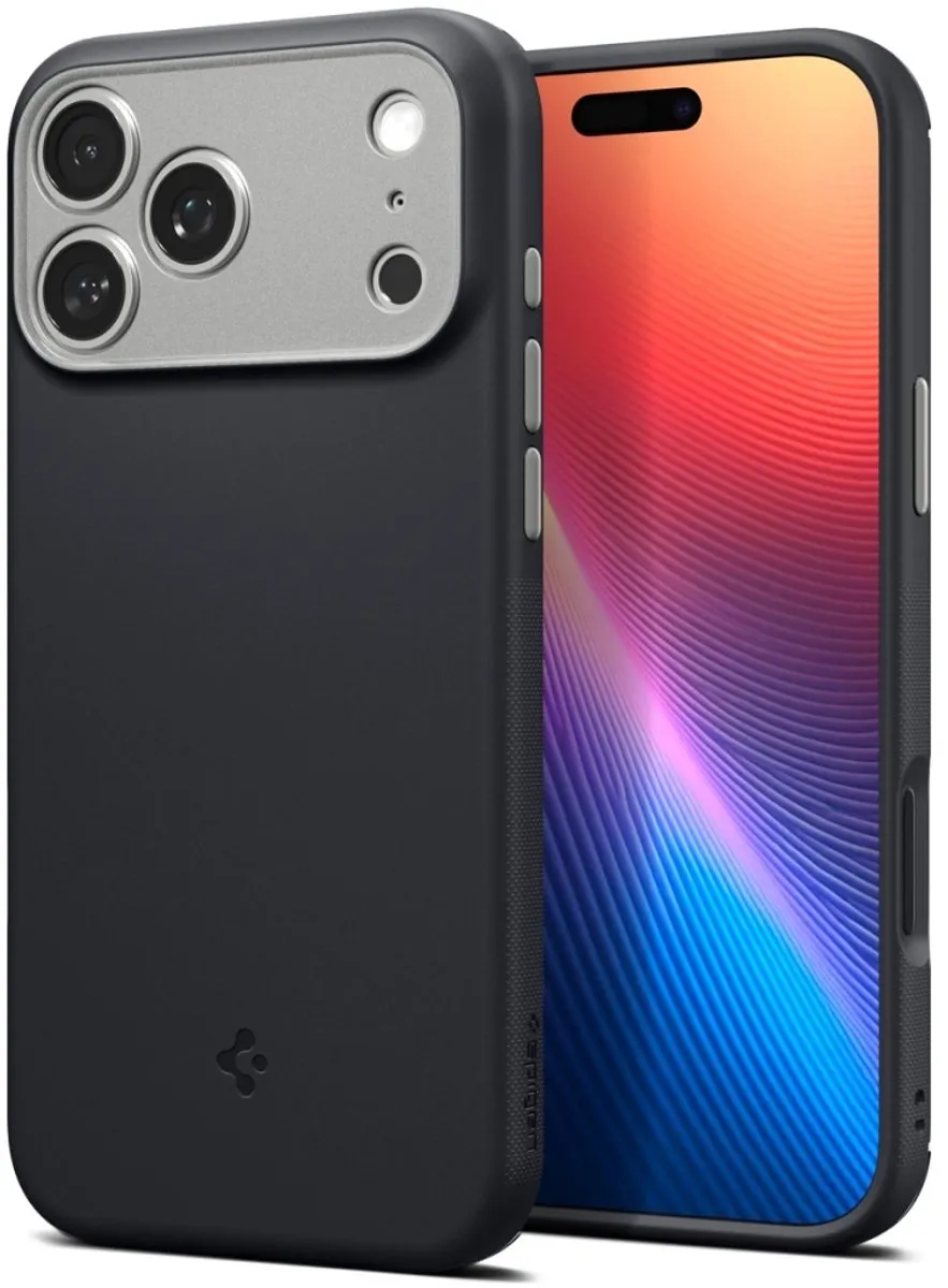 Spigen Nano Pop MagSafe Hoesje iPhone 17 Pro Max - Zwart