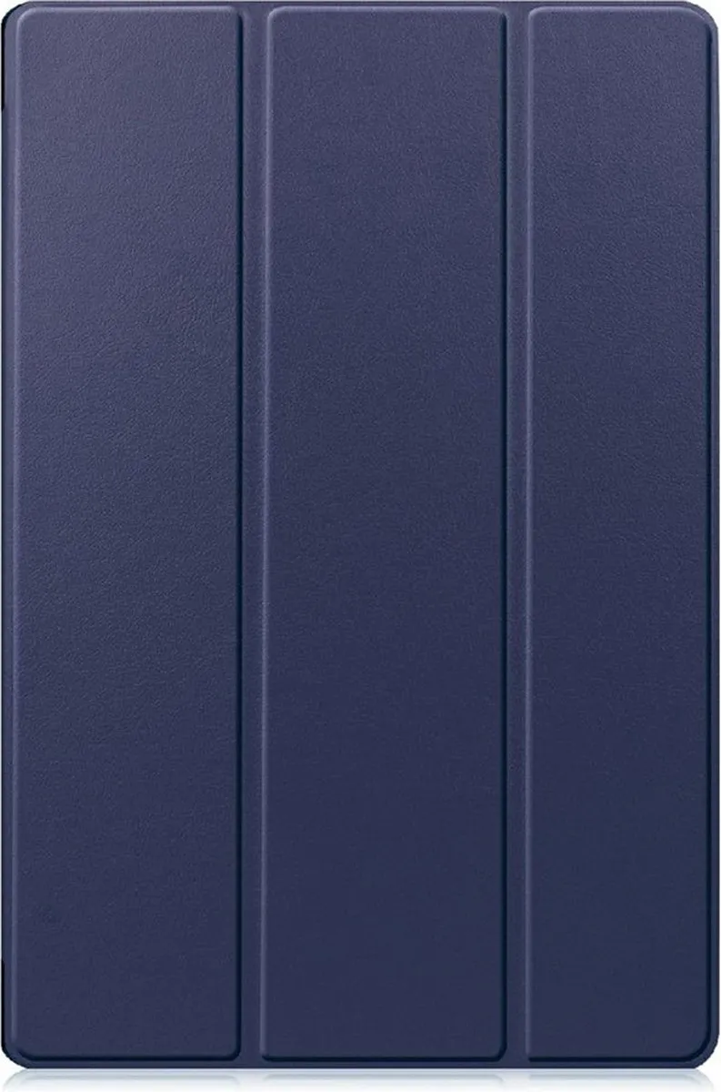 Just in Case Samsung Galaxy Tab S9 Bookcase Hoesje - Effen Blauw Kunstleer